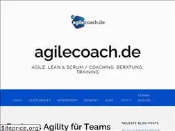 Sites similar to agilecoach.de