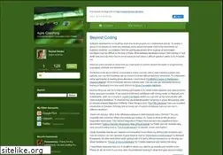 Sites similar to agilecoach.typepad.com