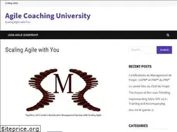 Sites similar to agilecoachinguniversity.org