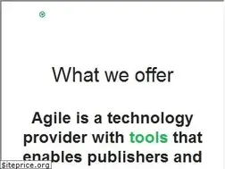 Sites similar to agilecontents.com