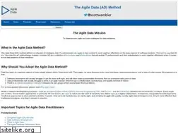 Sites similar to agiledata.org