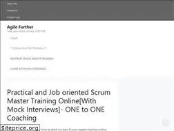 Sites similar to agilefurther.com