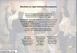 Sites similar to agilemanifesto.org