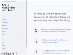 Sites similar to agilemarketingmanifesto.org