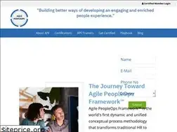 Sites similar to agilepeopleopsframework.com
