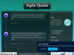 Sites similar to agilequote.info
