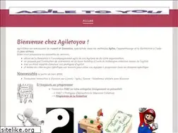 Sites similar to agiletoyou.com