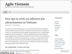 Sites similar to agilevietnam.com
