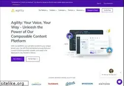 Sites similar to agilitycms.com