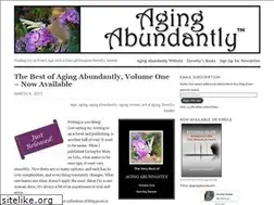 Sites similar to agingabundantly.wordpress.com