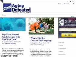Sites similar to agingdefeated.com