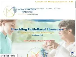 Sites similar to agingkingdomhomecare.com