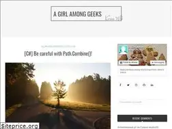 Sites similar to agirlamonggeeks.com