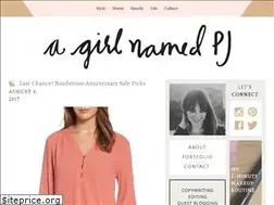 Sites similar to agirlnamedpj.com