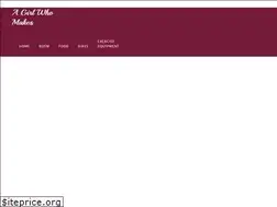 Sites similar to agirlwhomakes.com