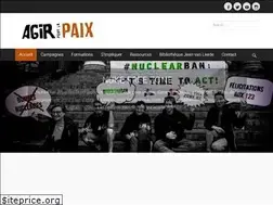 Sites similar to agirpourlapaix.be