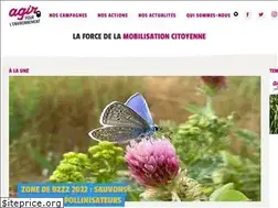 Sites similar to agirpourlenvironnement.org