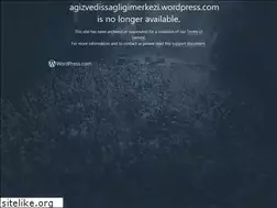 Sites similar to agizvedissagligimerkezi.wordpress.com