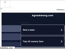 Sites similar to agneskwong.com