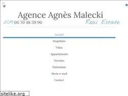 Sites similar to agnesmalecki.com