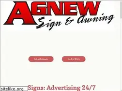 Sites similar to agnew-signs.com