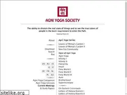 Sites similar to agniyoga.org