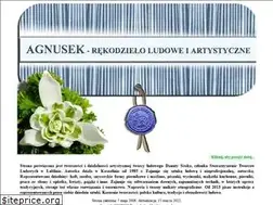 Sites similar to agnusek.com