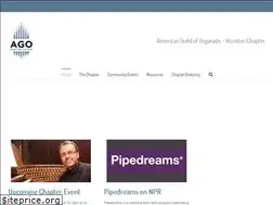 Sites similar to ago-houston.org
