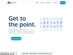 Sites similar to agolo.com