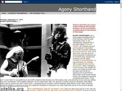 Sites similar to agonyshorthand.blogspot.com