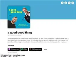 Sites similar to agoodgoodthing.com