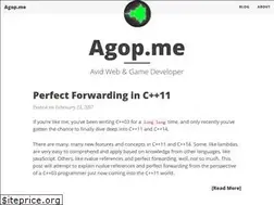 Sites similar to agop.me