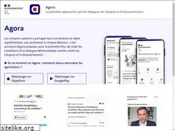 Sites similar to agora.gouv.fr