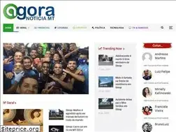 Sites similar to agoranoticiamt.com.br