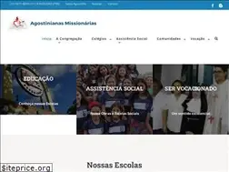 Sites similar to agostinianas.com.br