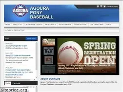 Sites similar to agouraponybaseball.org