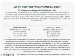 Sites similar to agourawestvalleypeds.com