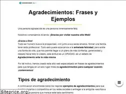 Sites similar to agradecimientos.net