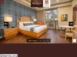 Sites similar to agrarianhotel.com