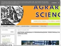 Sites similar to agrariansciences.it
