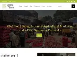 Sites similar to agrarianstudies.org