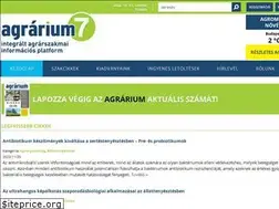 Sites similar to agrarium7.hu