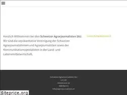 Sites similar to agrarjournalisten.ch