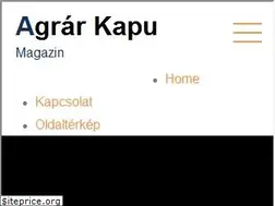 Sites similar to agrarkapu.hu