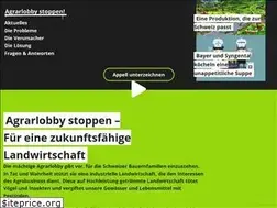Sites similar to agrarlobby-stoppen.ch
