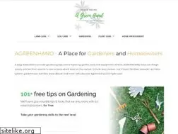 Sites similar to agreenhand.com