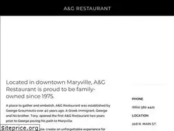 Sites similar to agrestaurant.com