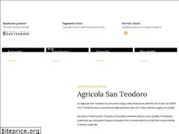Sites similar to agricolasanteodoro.it