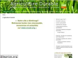 Sites similar to agriculture-durable.org