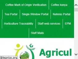 Sites similar to agricultureauthority.go.ke